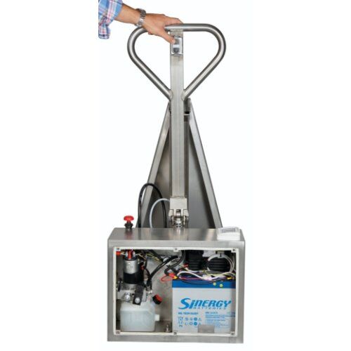  Elektrischer Hub Pramac Elektrischer Scherenhubwagen beschichtet 1.000 kg - HX10E 1150 x 550 - INOX 12448288